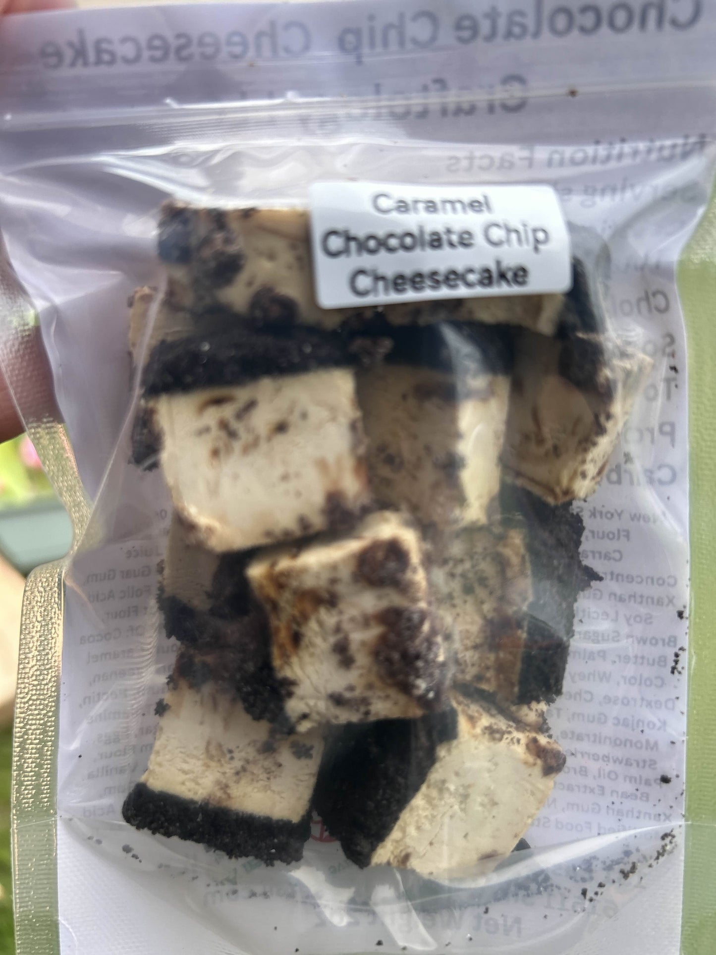 Caramel Chocolate Chip Cheesecake